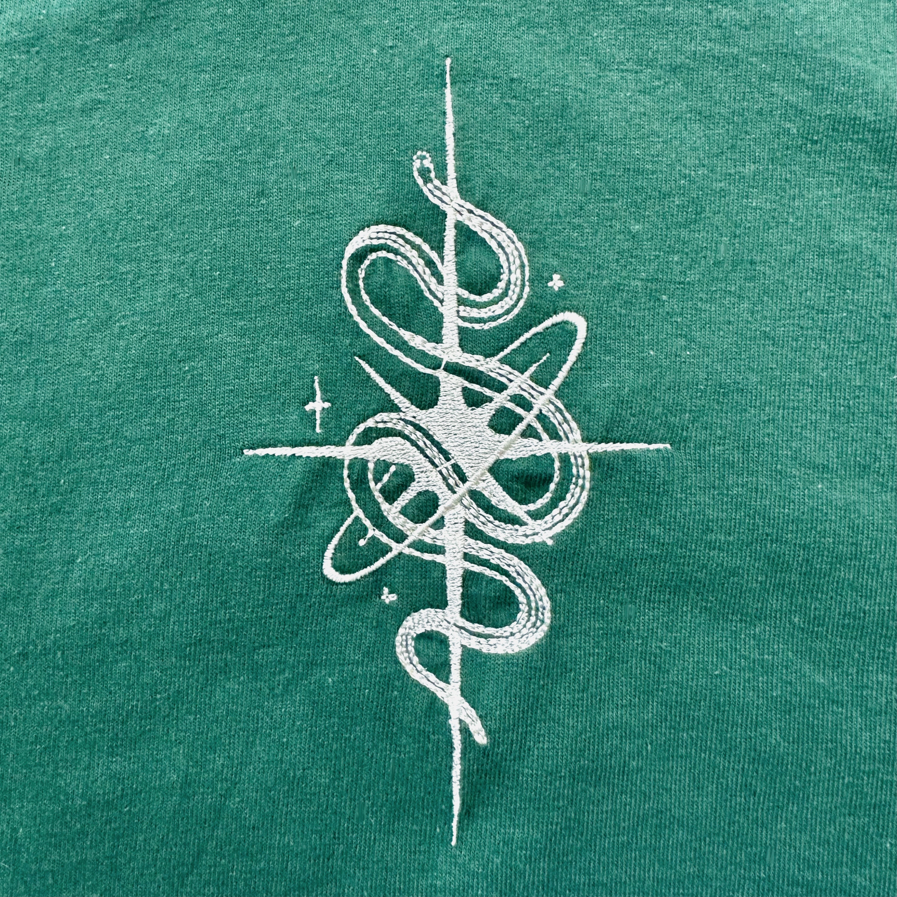 Soul Serpent Heavy Embroidered Tee