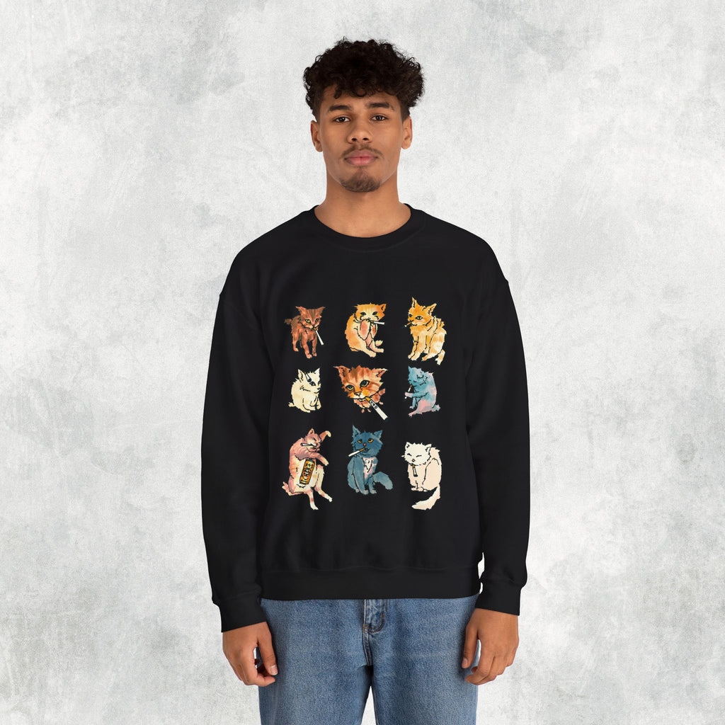 Kitty Ciggy Gang Sweater
