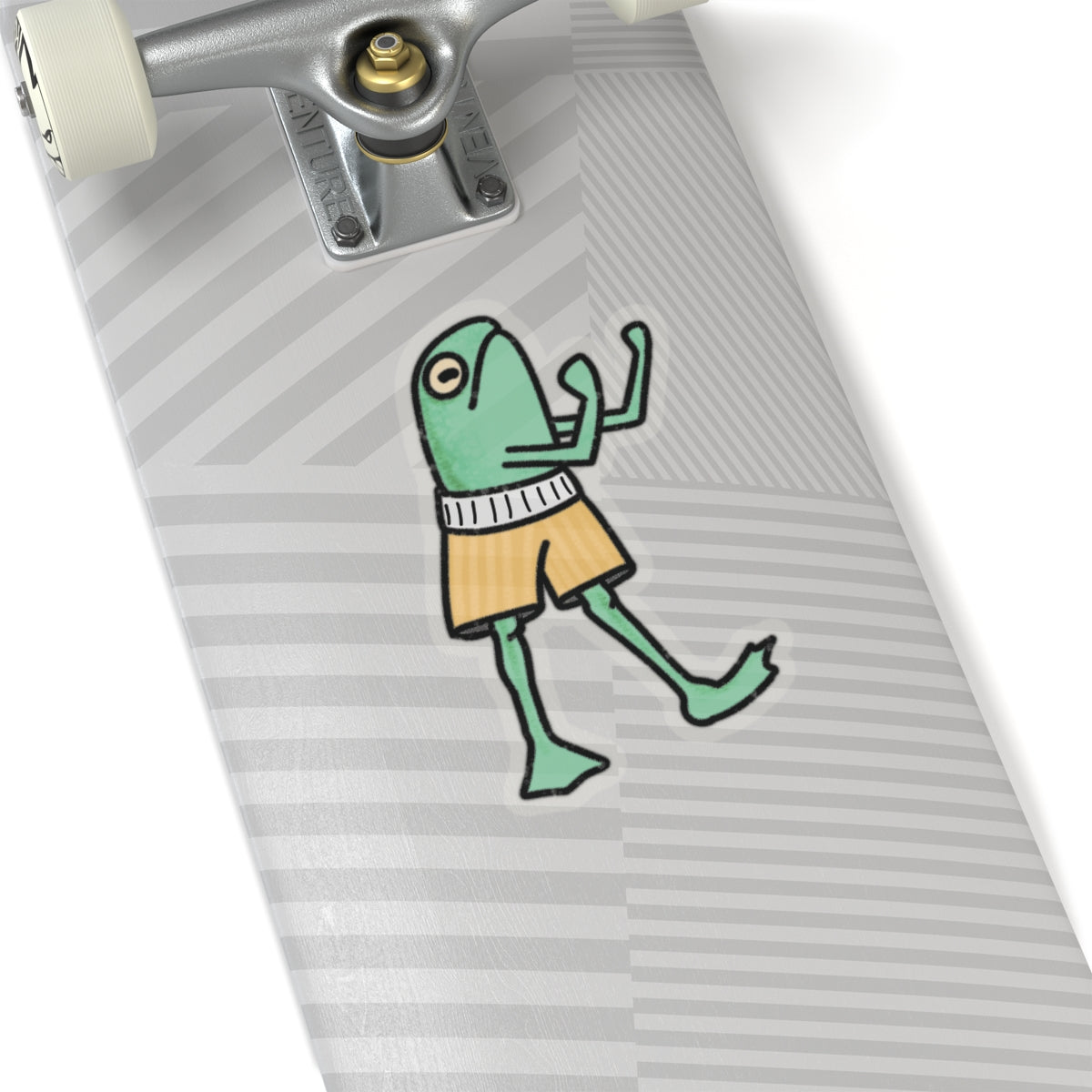 Frog Boxer Sticker