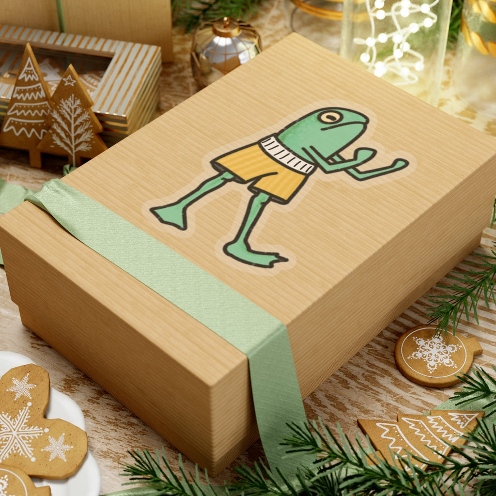Frog Boxer Sticker