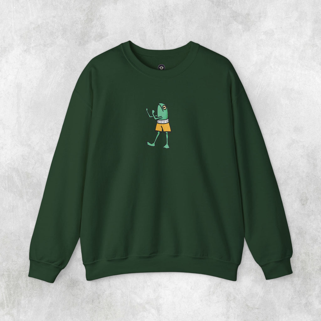Frog Boxer Opposite Sweater