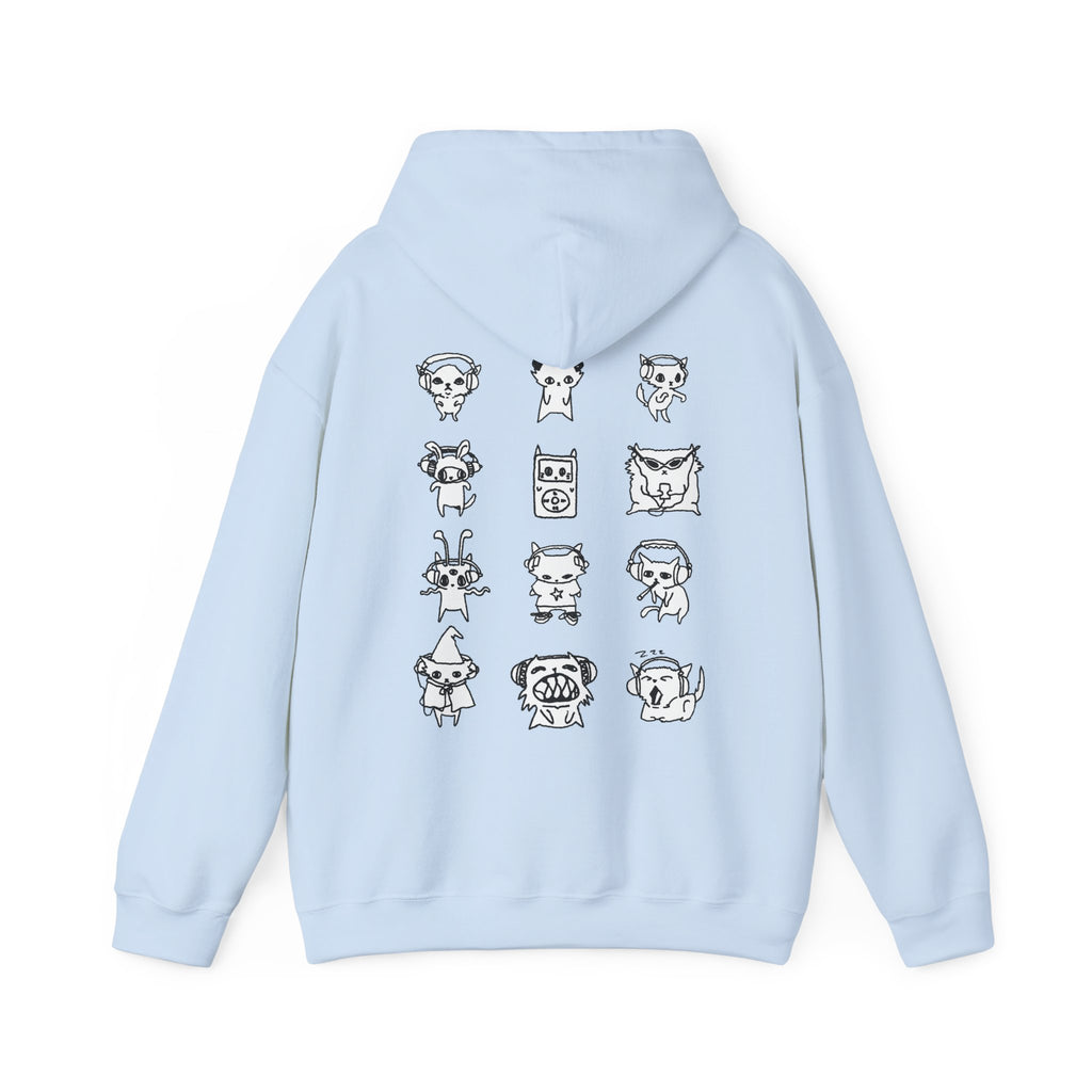 Headphone Cat Hoodie
