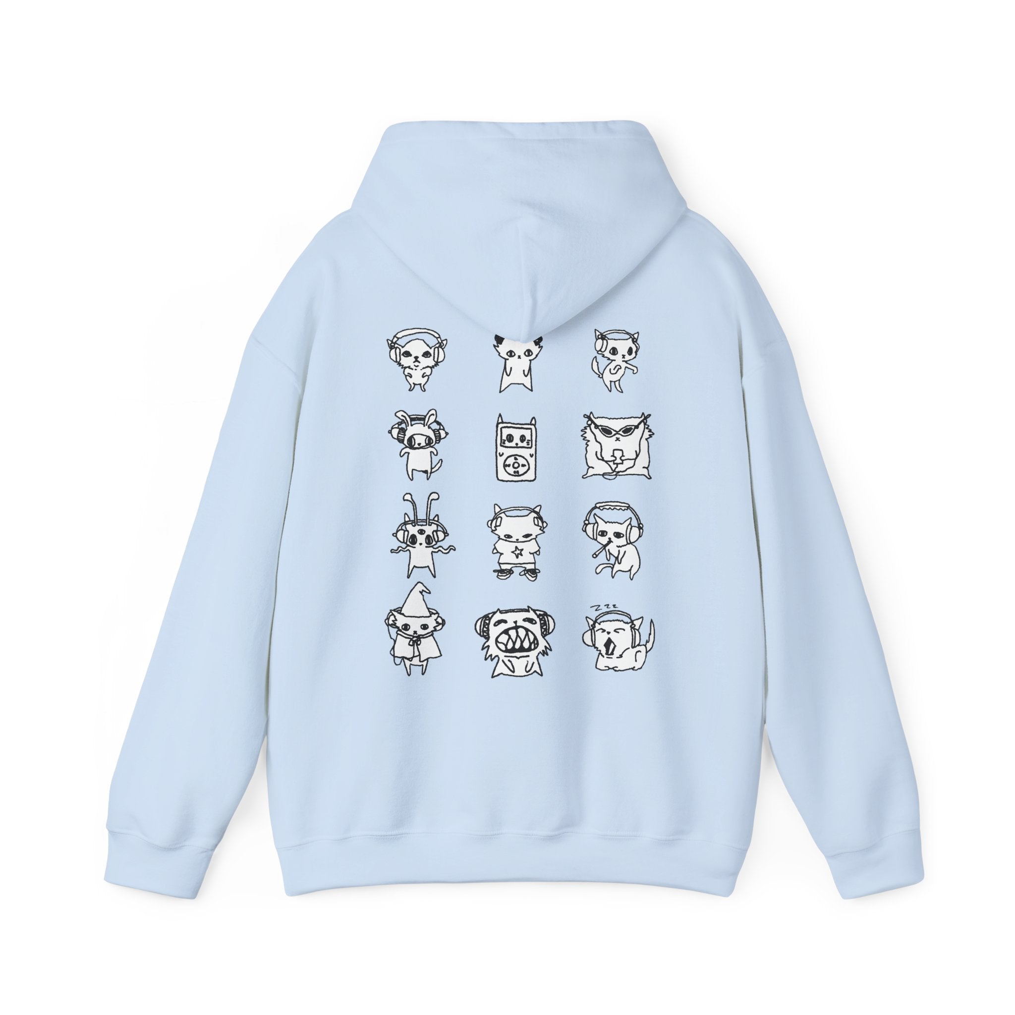 Headphone Cat Hoodie