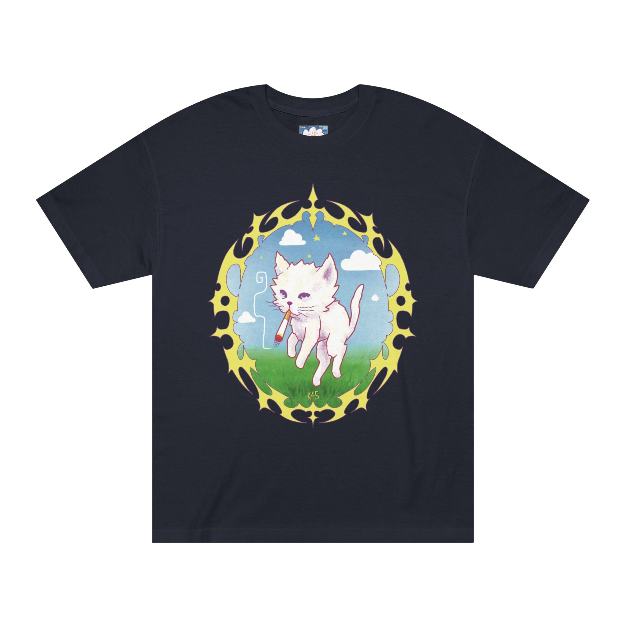 Where's Your Head At Cat Tee