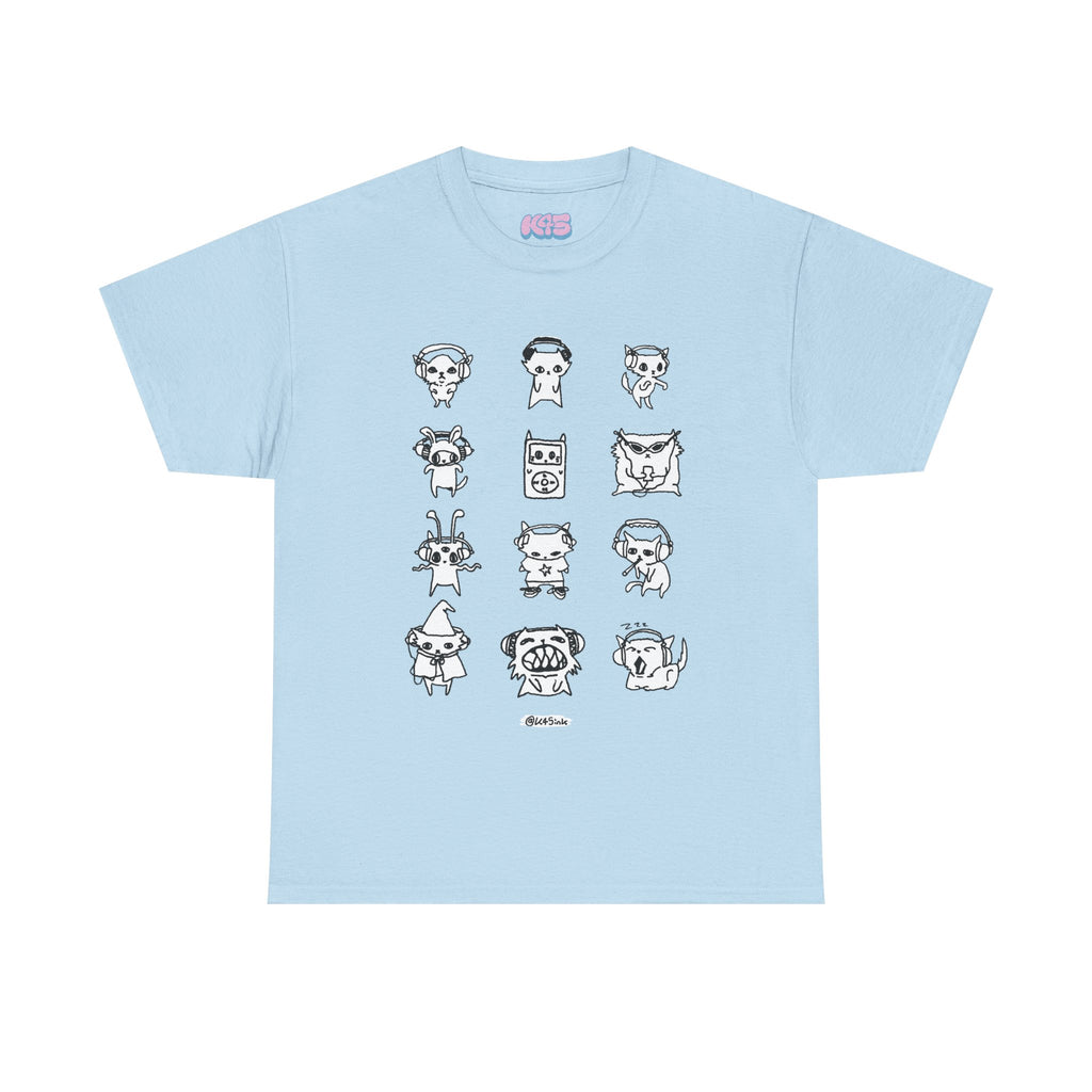 Headphone Cats Tee