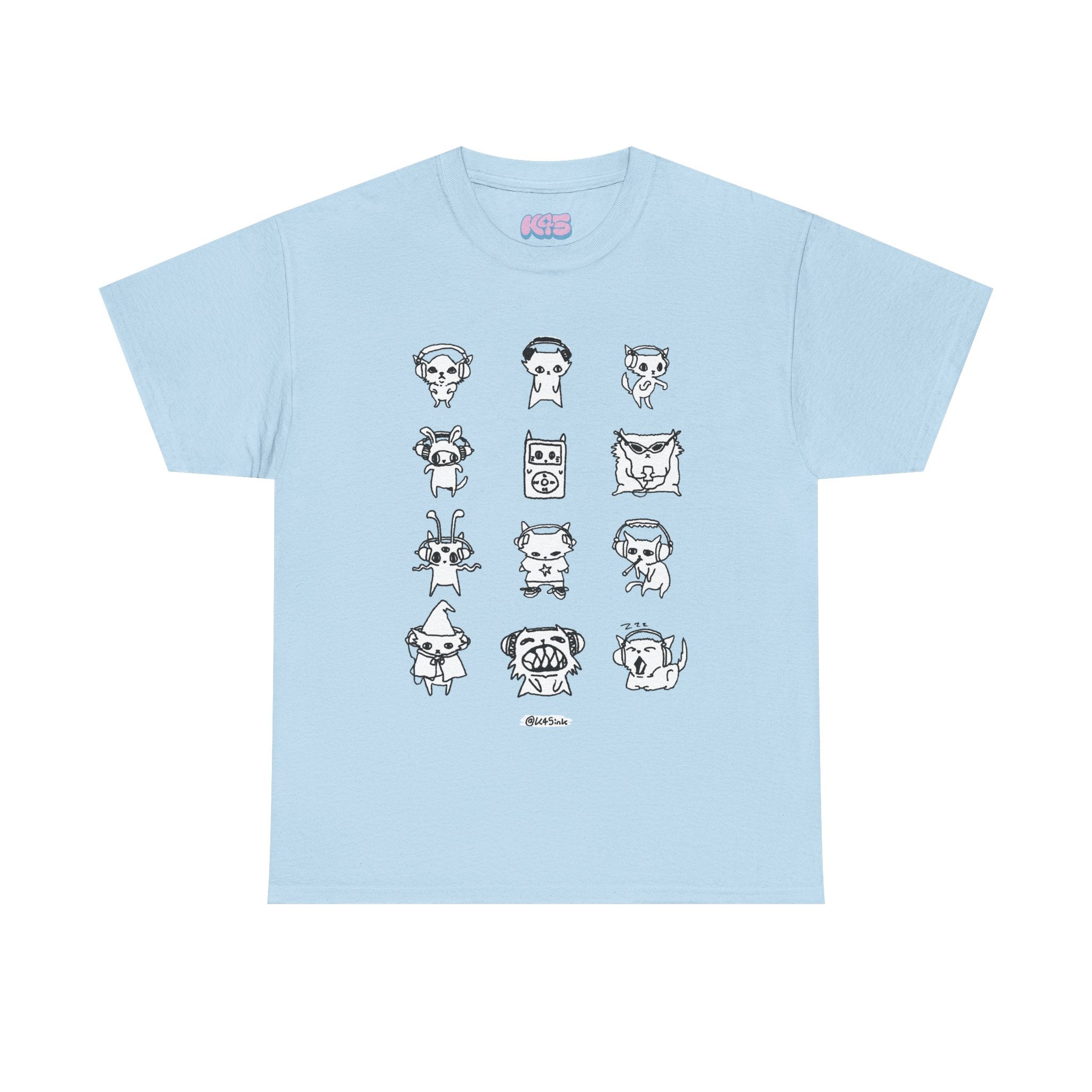 Headphone Cats Tee
