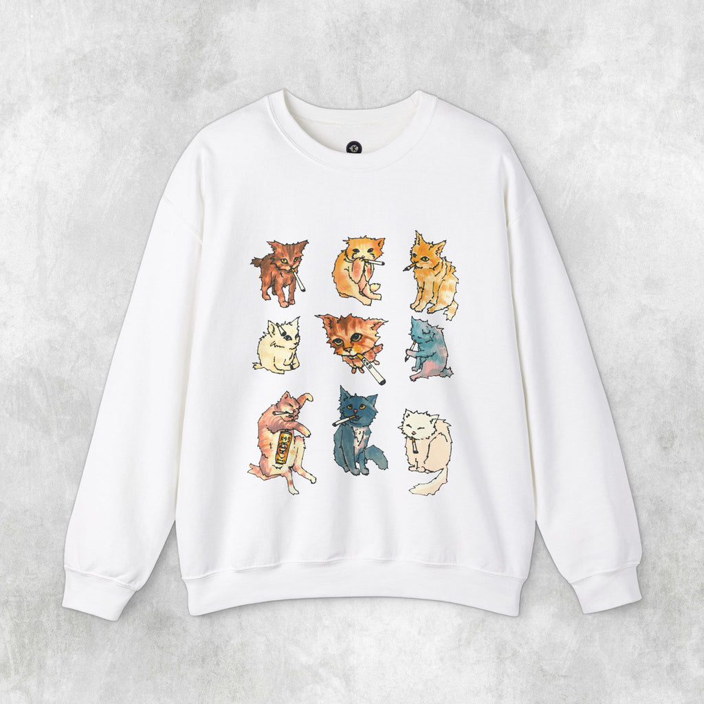 Kitty Ciggy Gang Sweater
