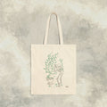Skeleton Gardener Canvas Tote Bag