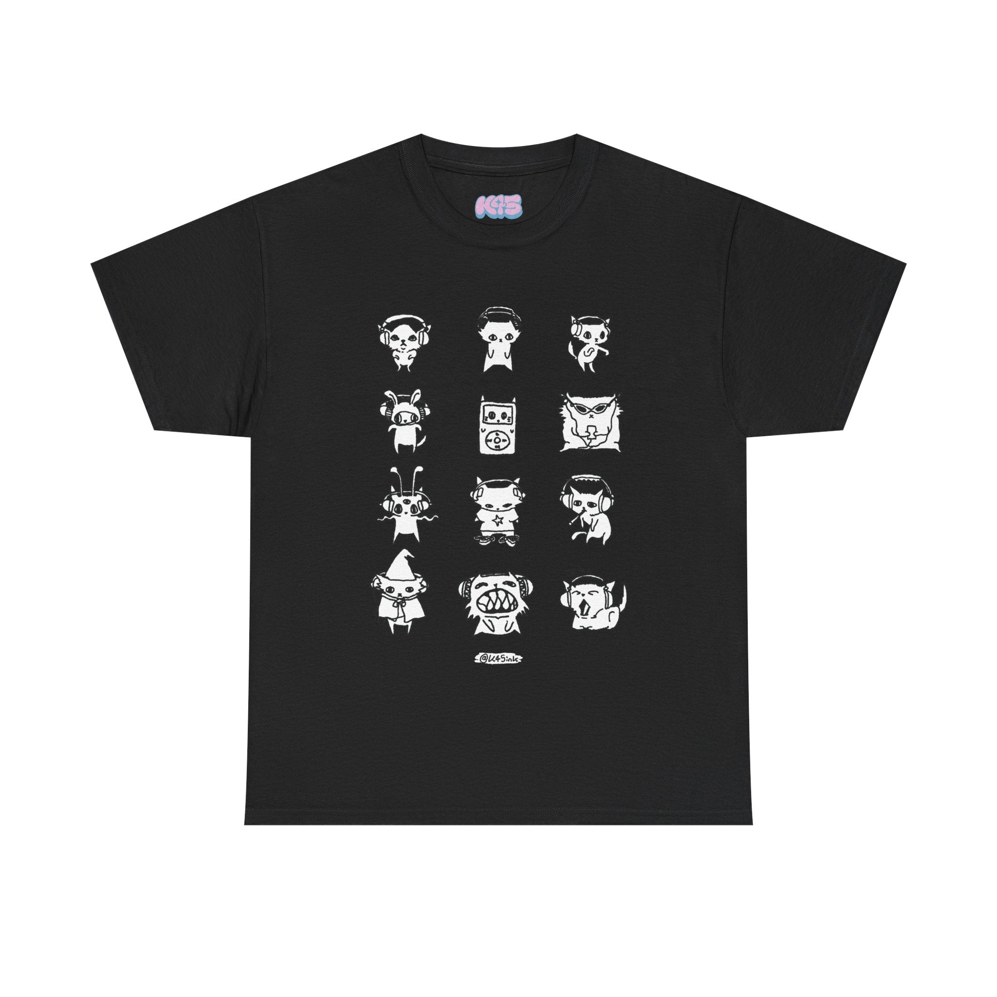 Headphone Cats Tee