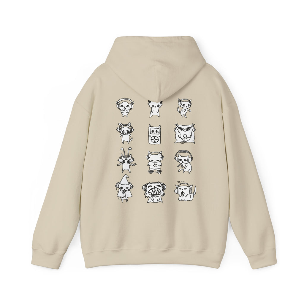 Headphone Cat Hoodie