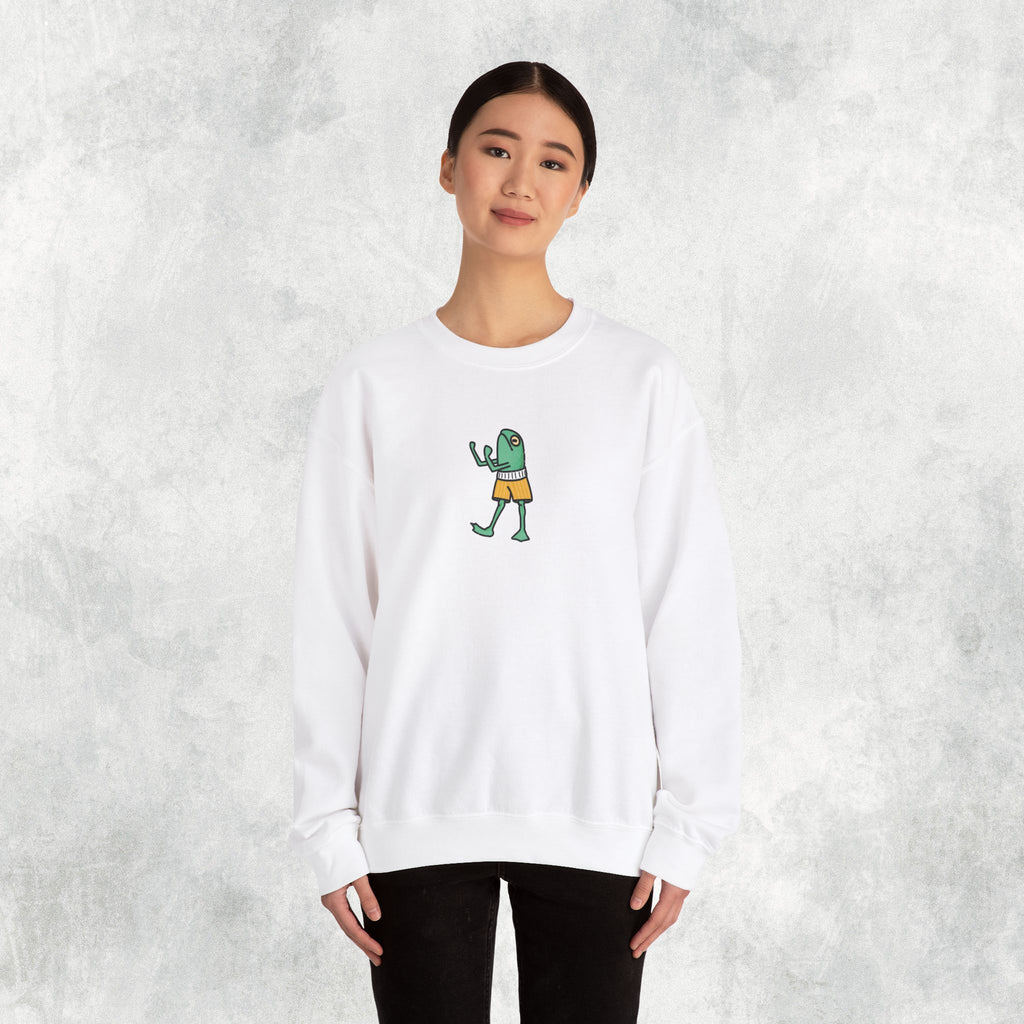 Frog Boxer Opposite Sweater