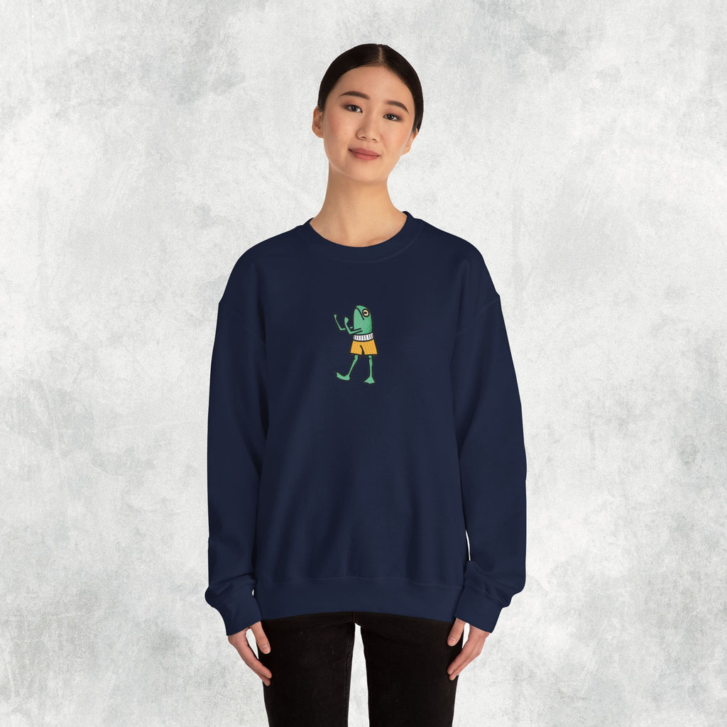 Frog Boxer Opposite Sweater