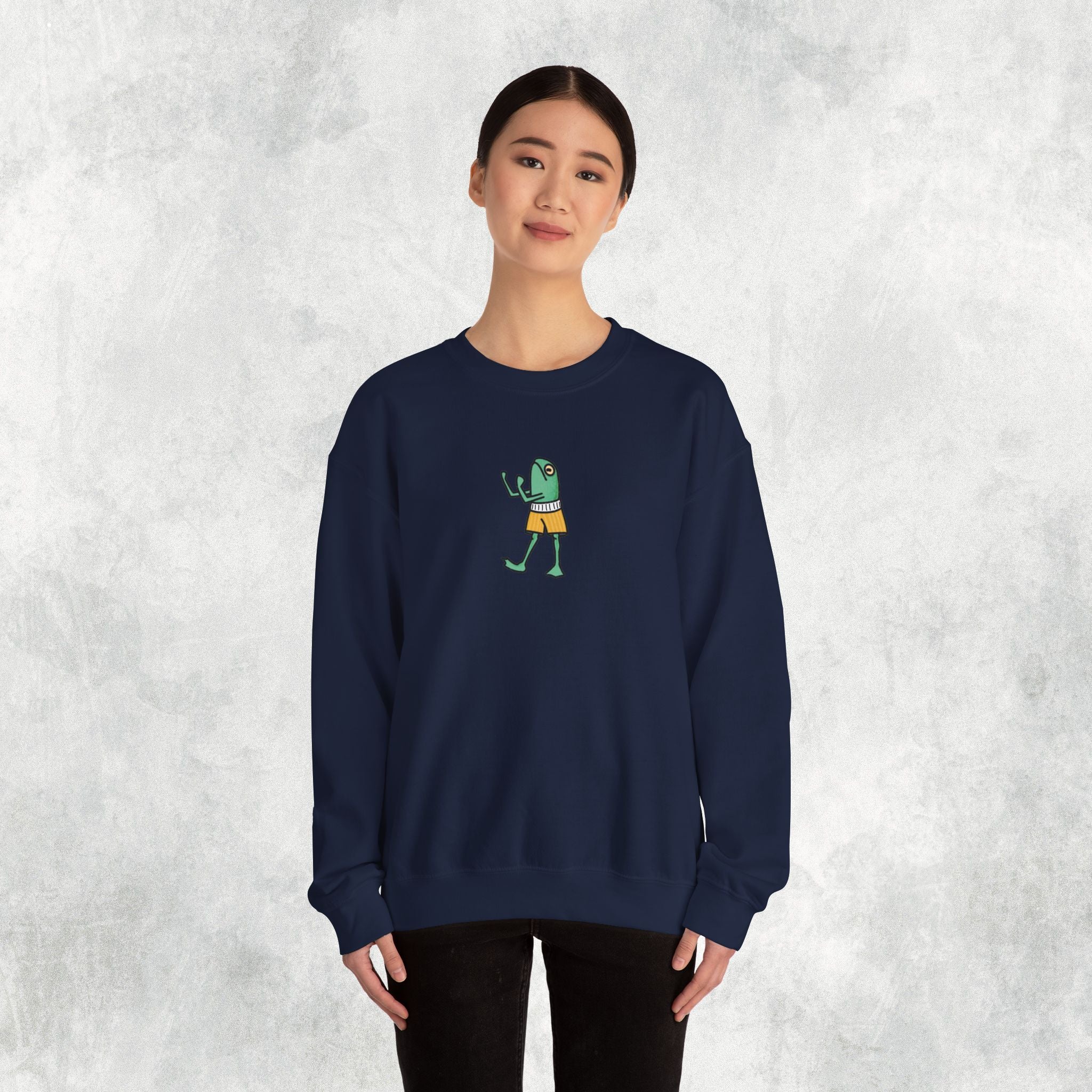 Frog Boxer Opposite Sweater