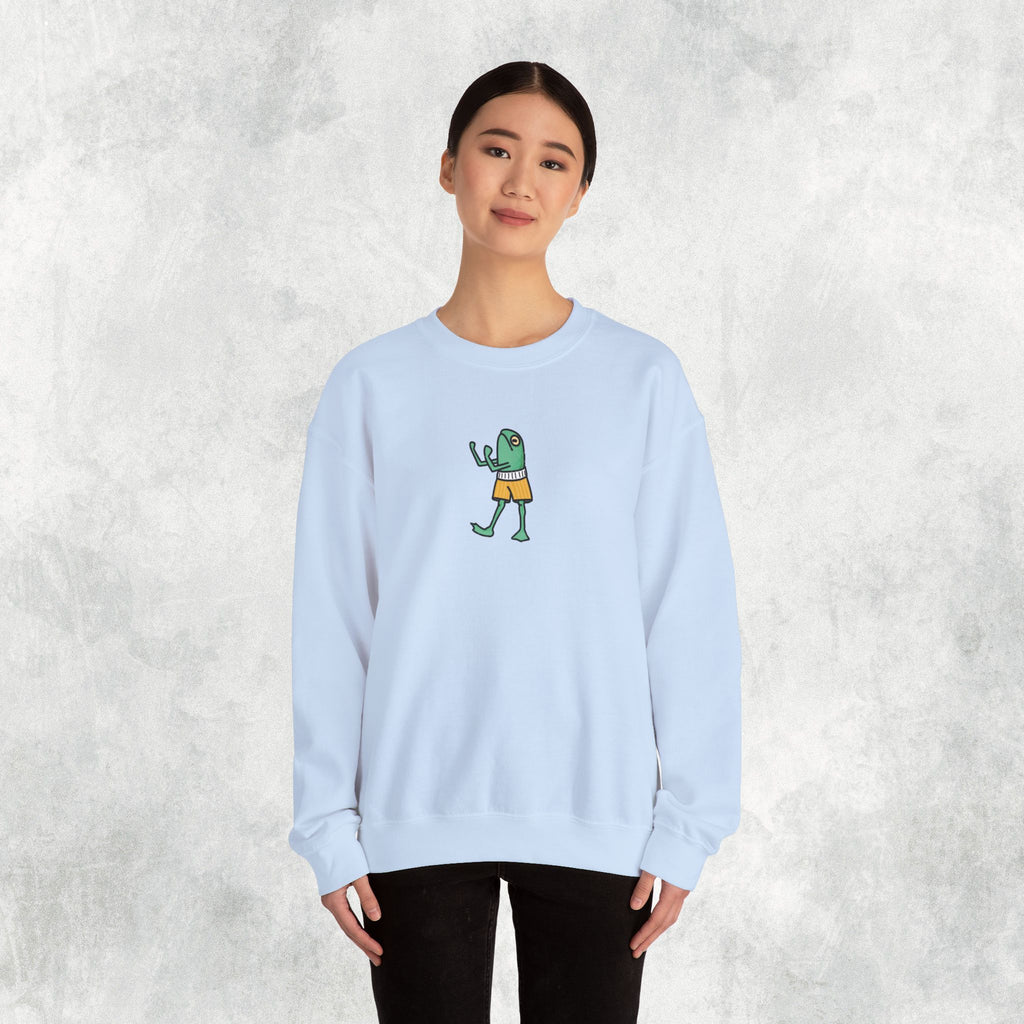 Frog Boxer Opposite Sweater