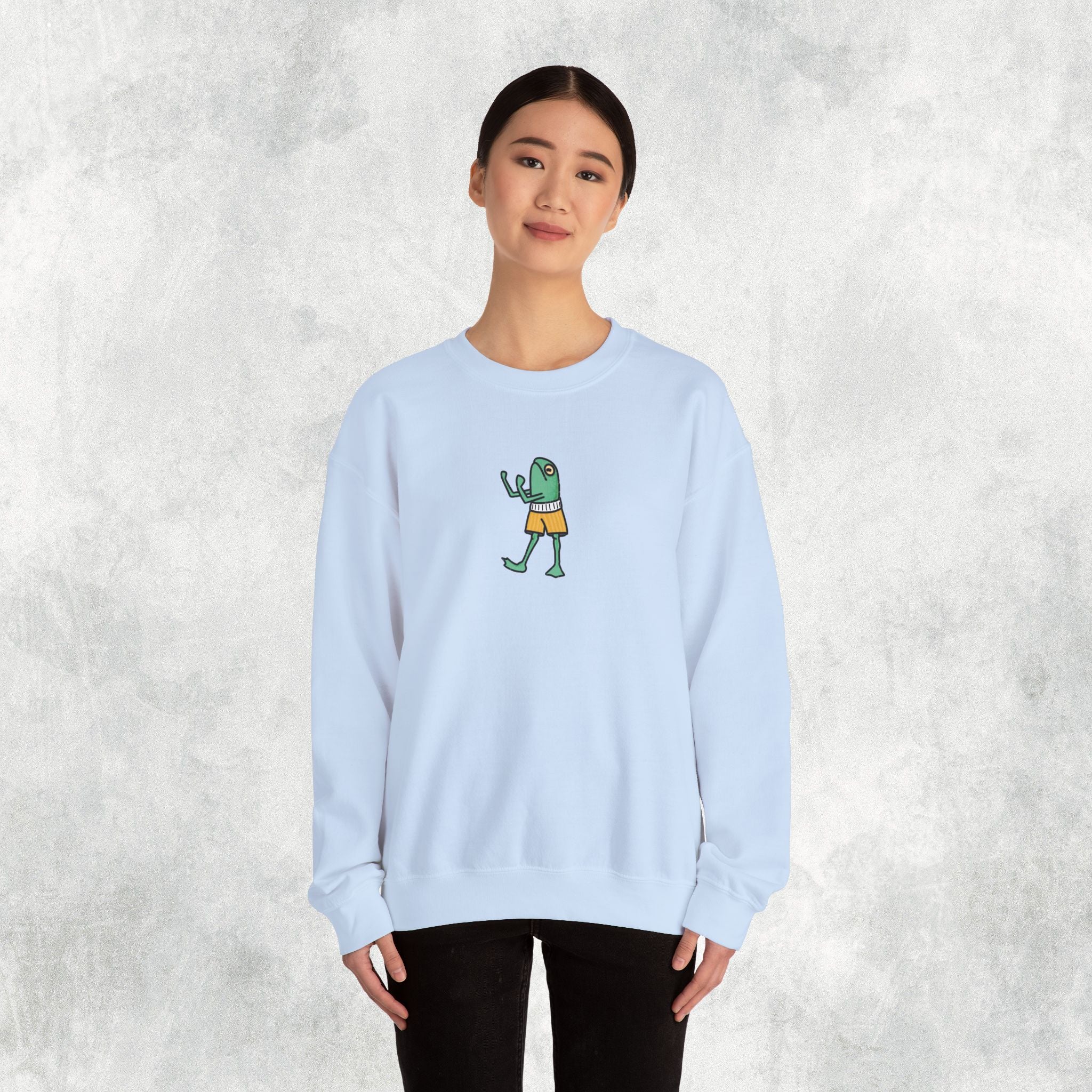 Frog Boxer Opposite Sweater