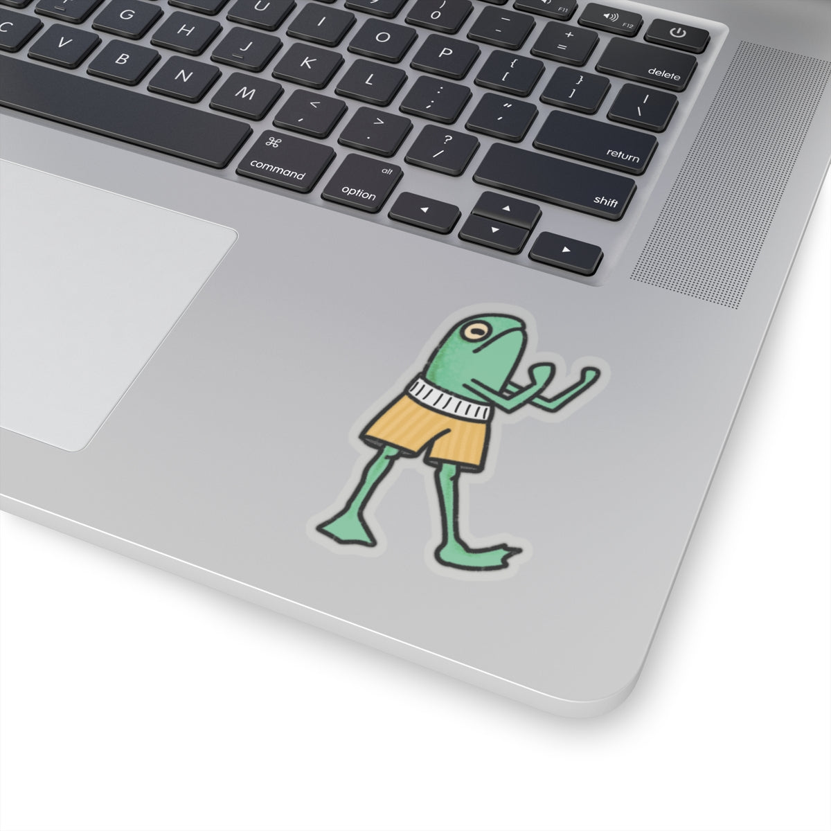 Frog Boxer Sticker