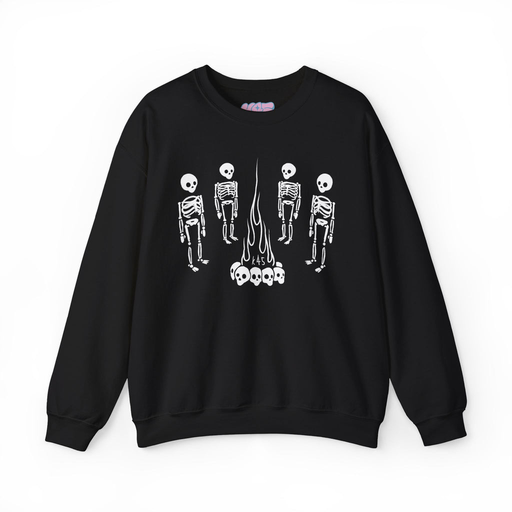 Skeleton Bonfire Sweater