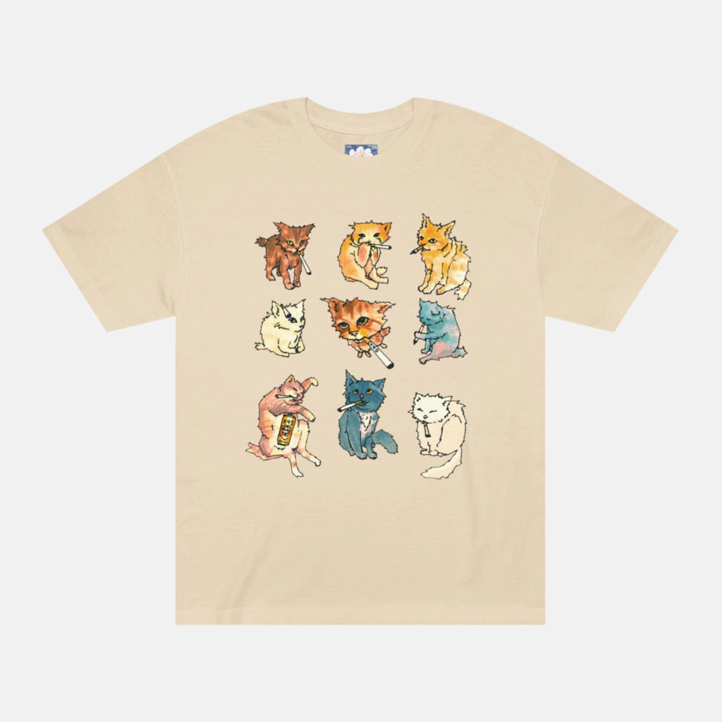 Kitty Ciggy Gang Tee