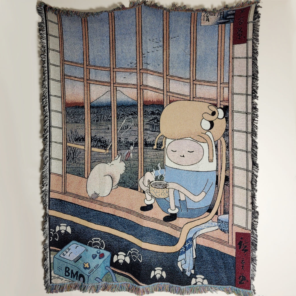 Adventuretime X Hiroshige Limited Blanket