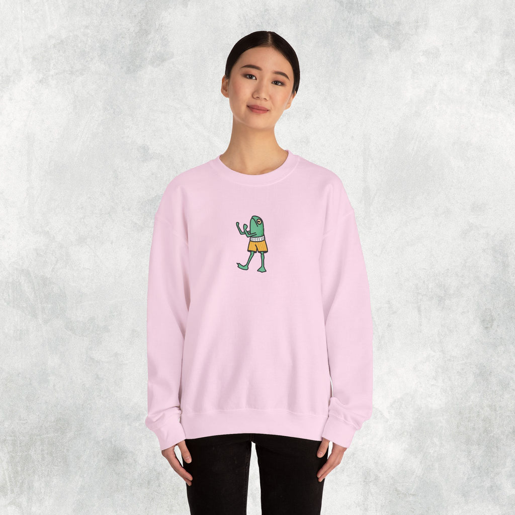 Frog Boxer Opposite Sweater