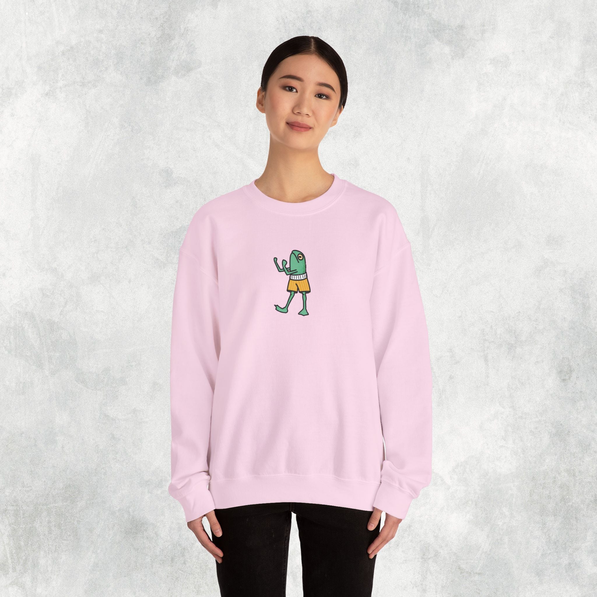 Frog Boxer Opposite Sweater