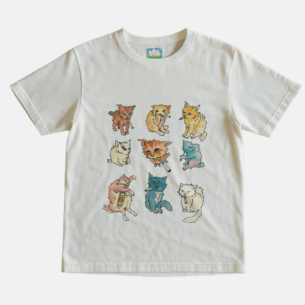 Kitty Ciggy Gang Tee