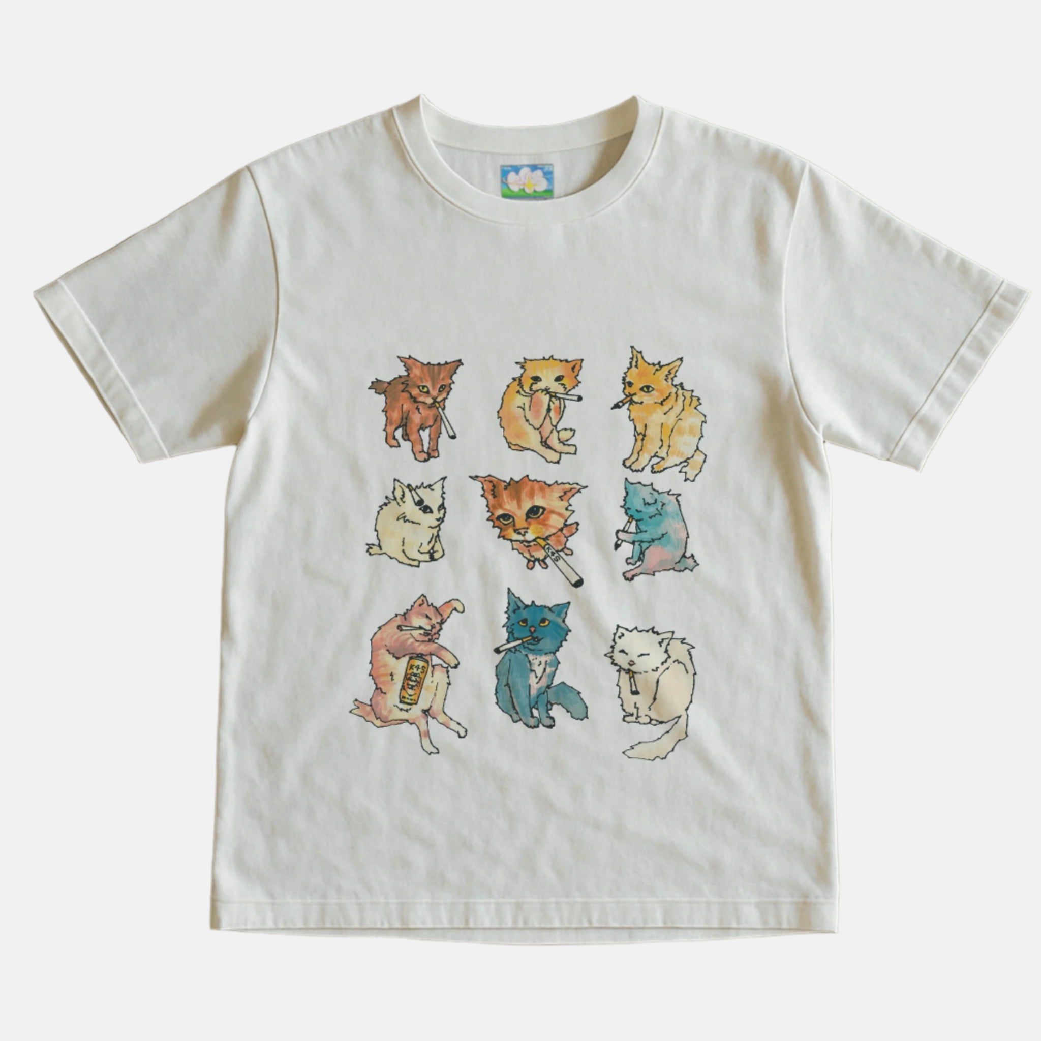 Kitty Ciggy Gang Tee