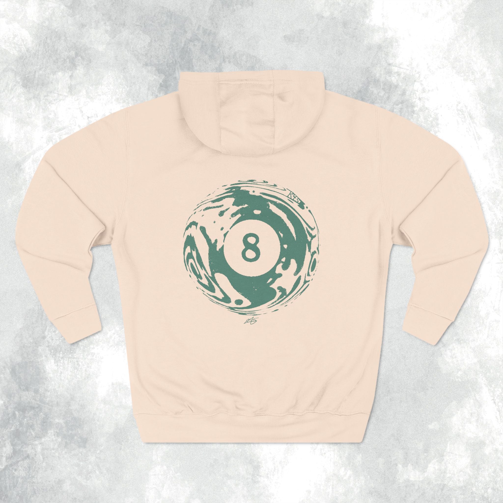 8 Ball Three-Panel Hoodie