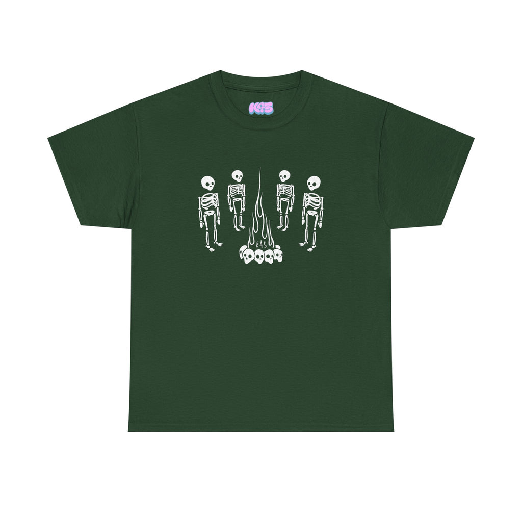 Skeleton Bonfire Tee