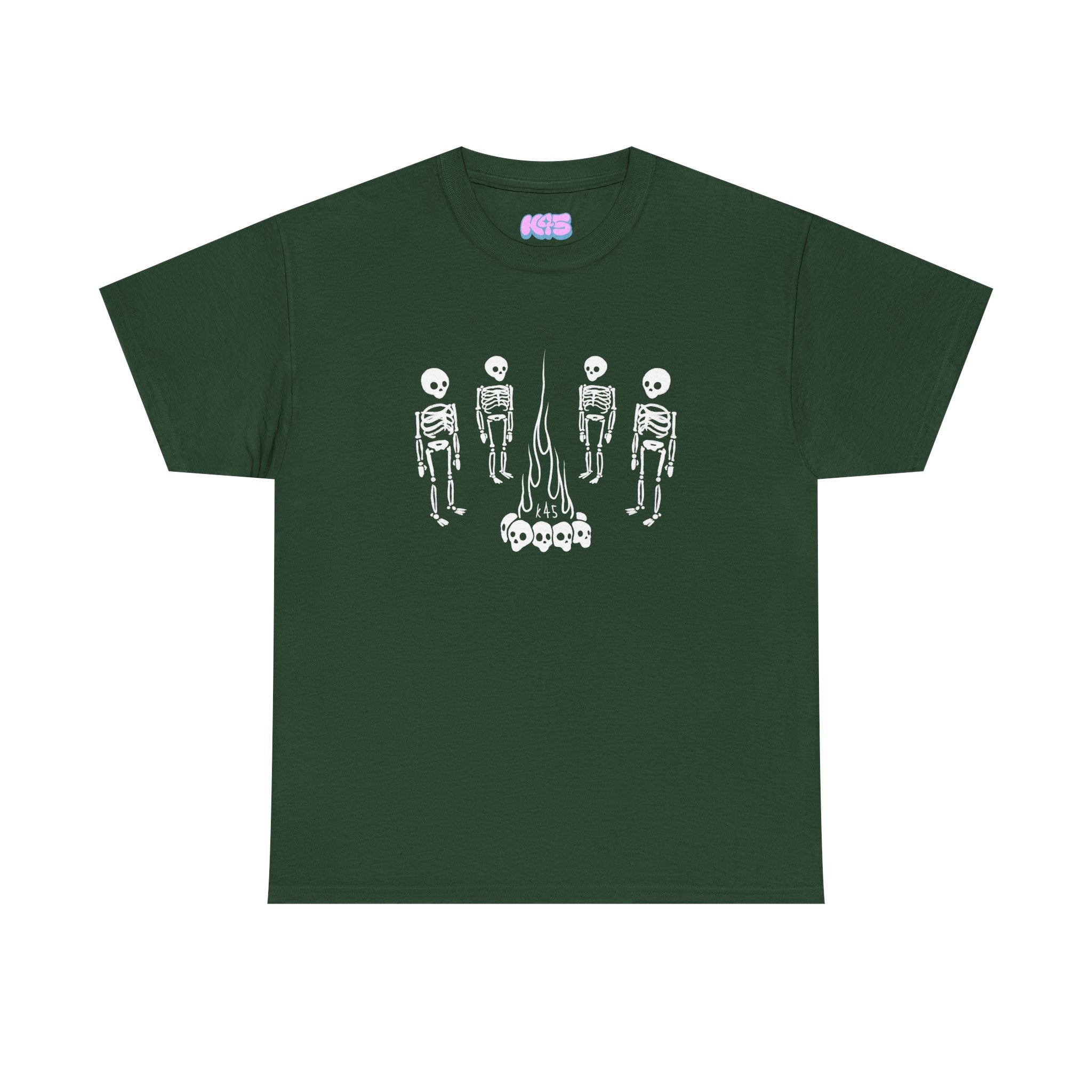 Skeleton Bonfire Tee