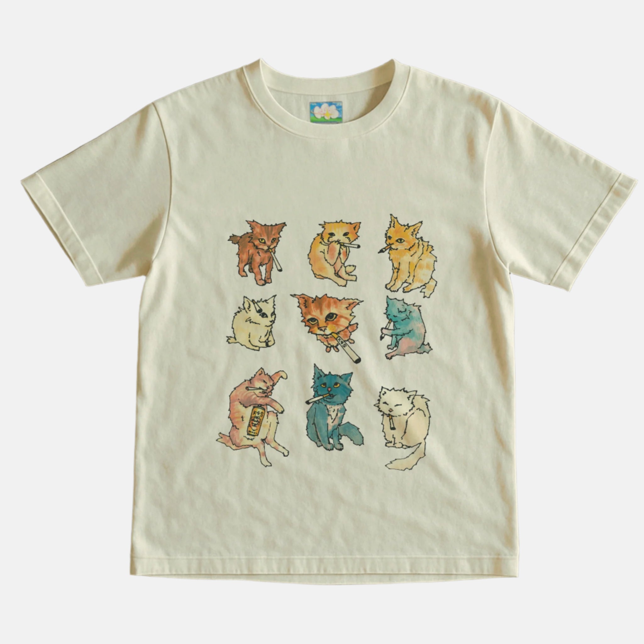 Kitty Ciggy Gang Tee
