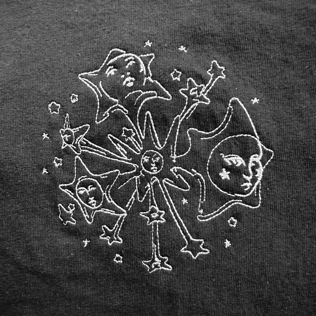 Star Explosion Embroidered Tee
