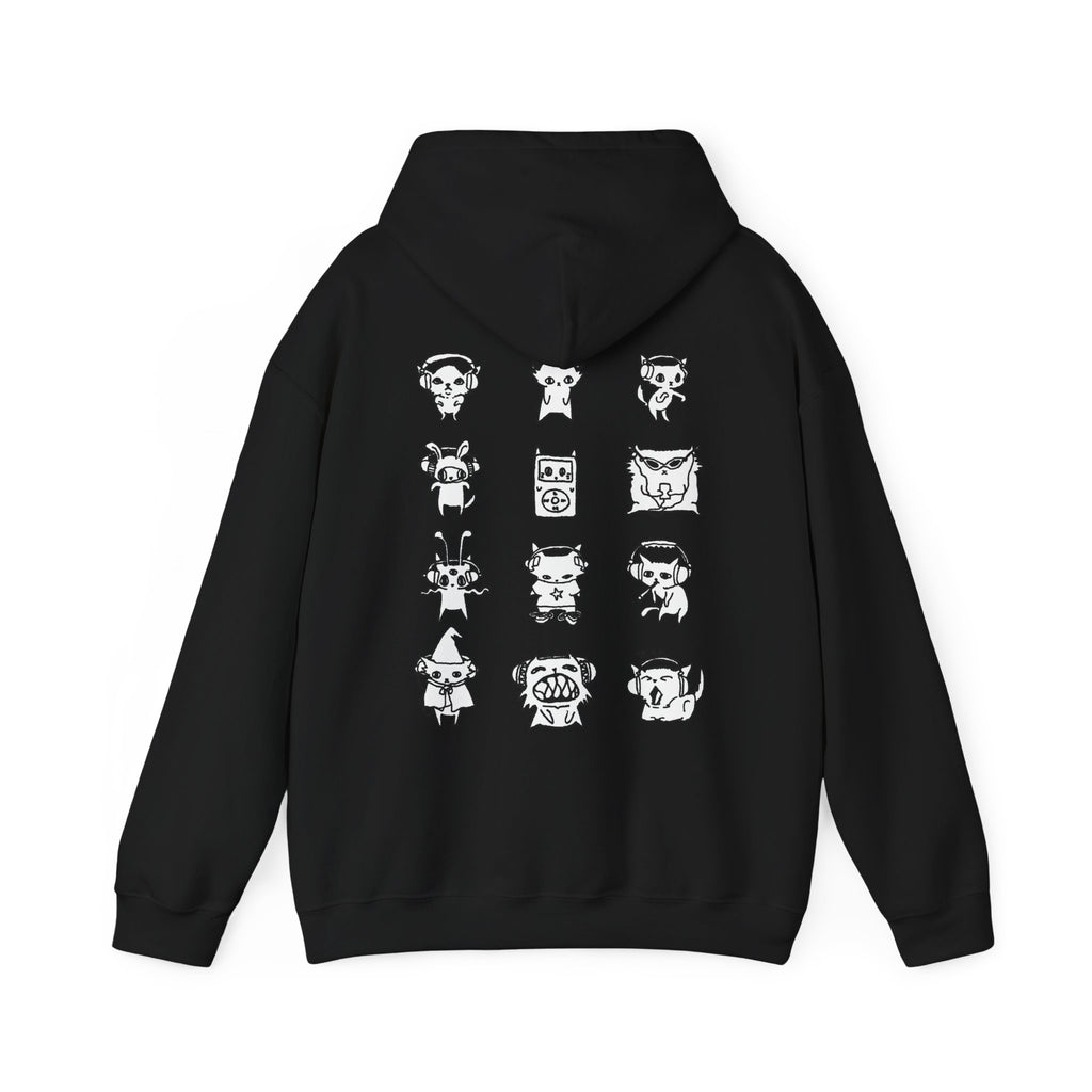 Headphone Cat Hoodie