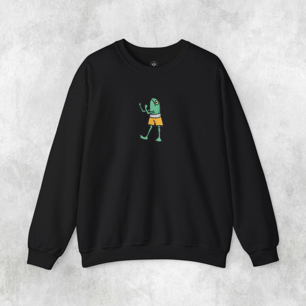 Frog Boxer Opposite Sweater