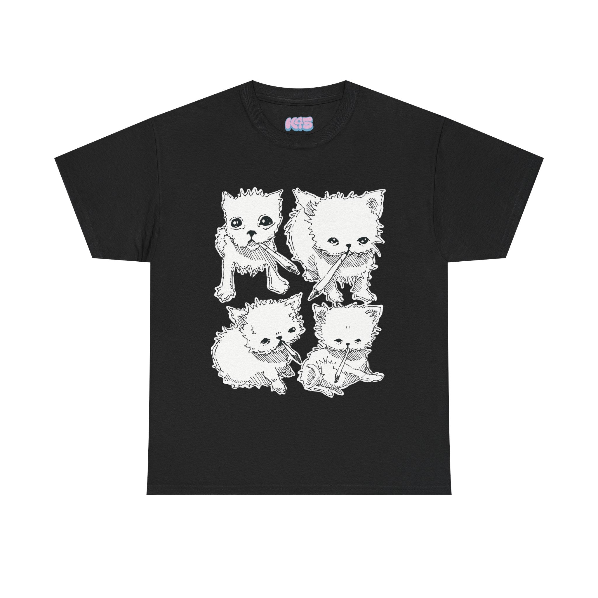 Cat Cig Squad Tee