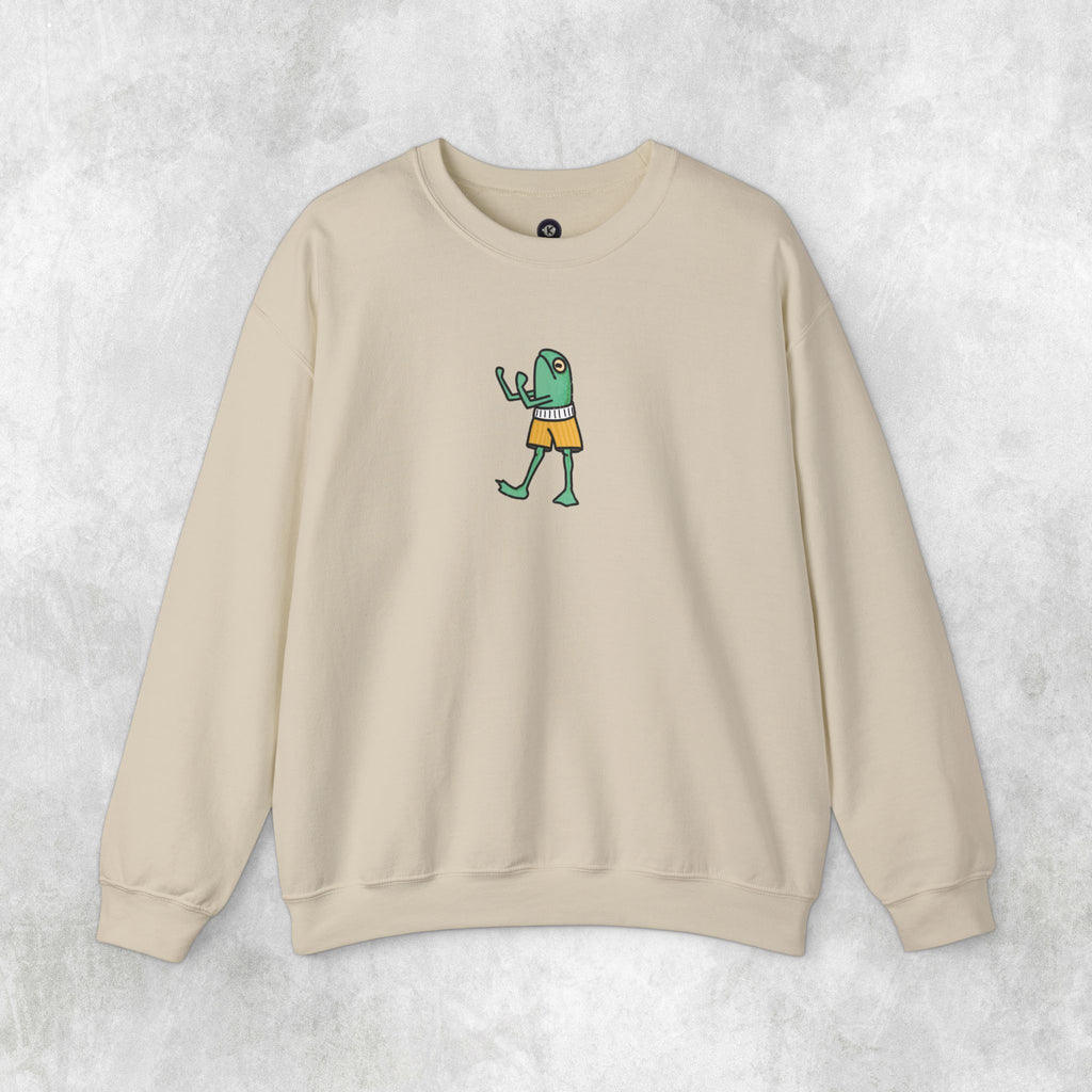 Frog Boxer Opposite Sweater