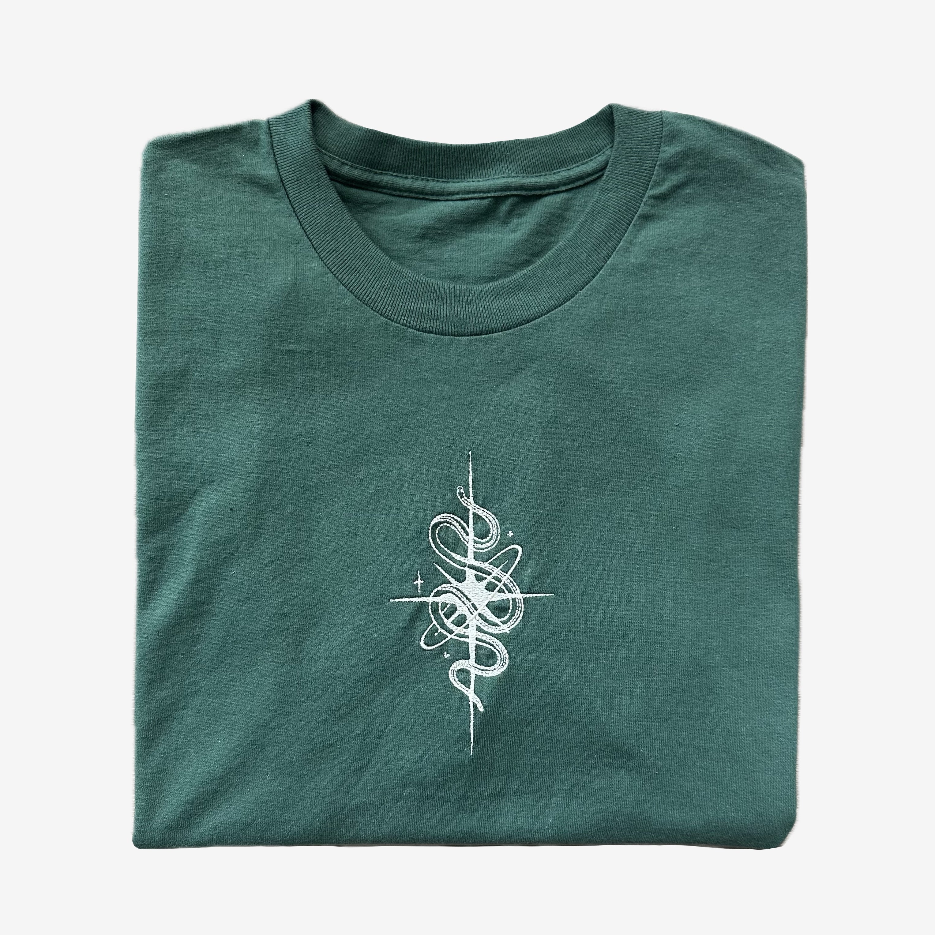 Soul Serpent Heavy Embroidered Tee
