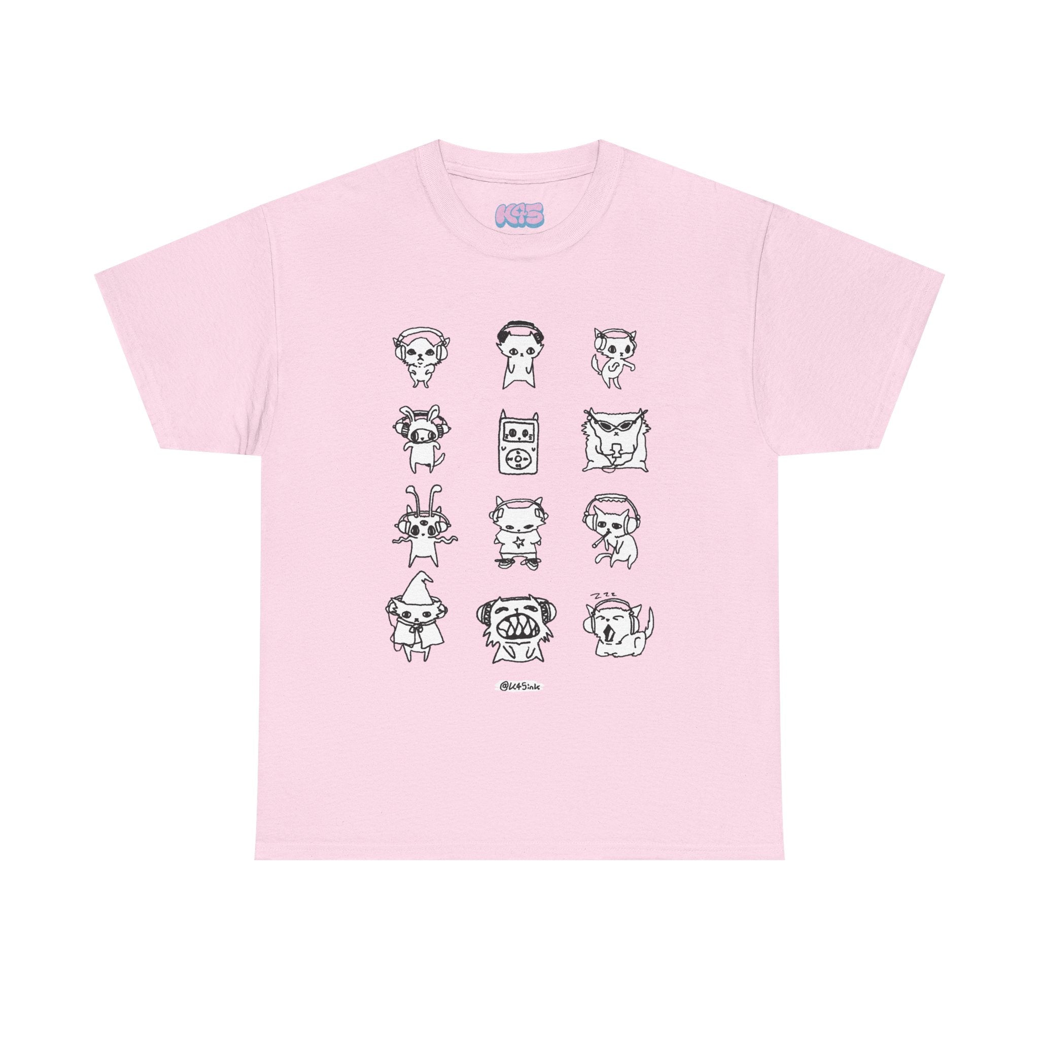 Headphone Cats Tee