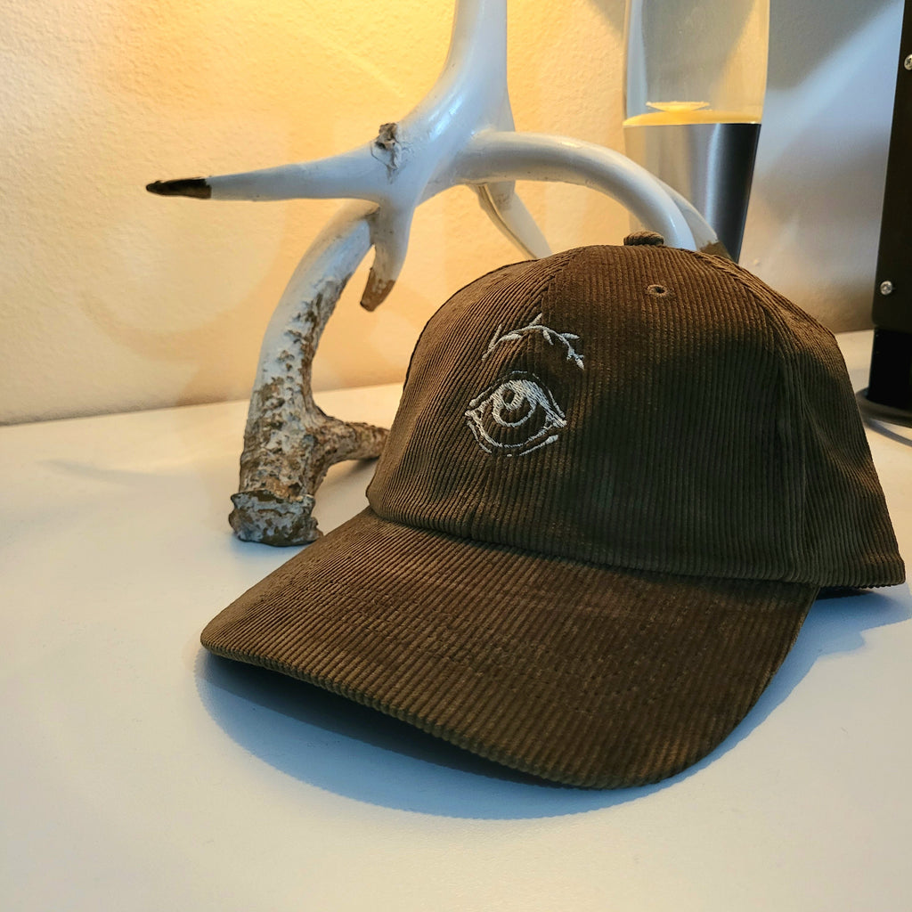 Retro Corduroy Third Eye Hat