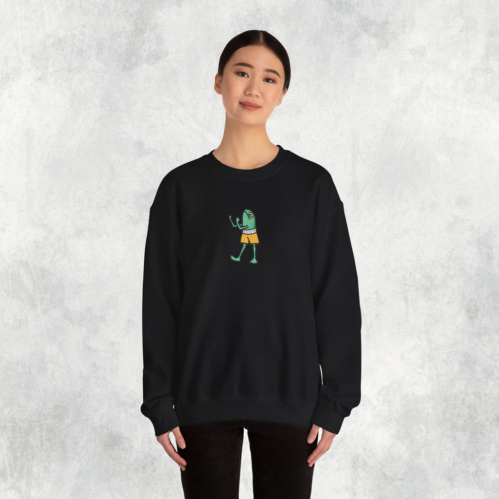 Frog Boxer Opposite Sweater