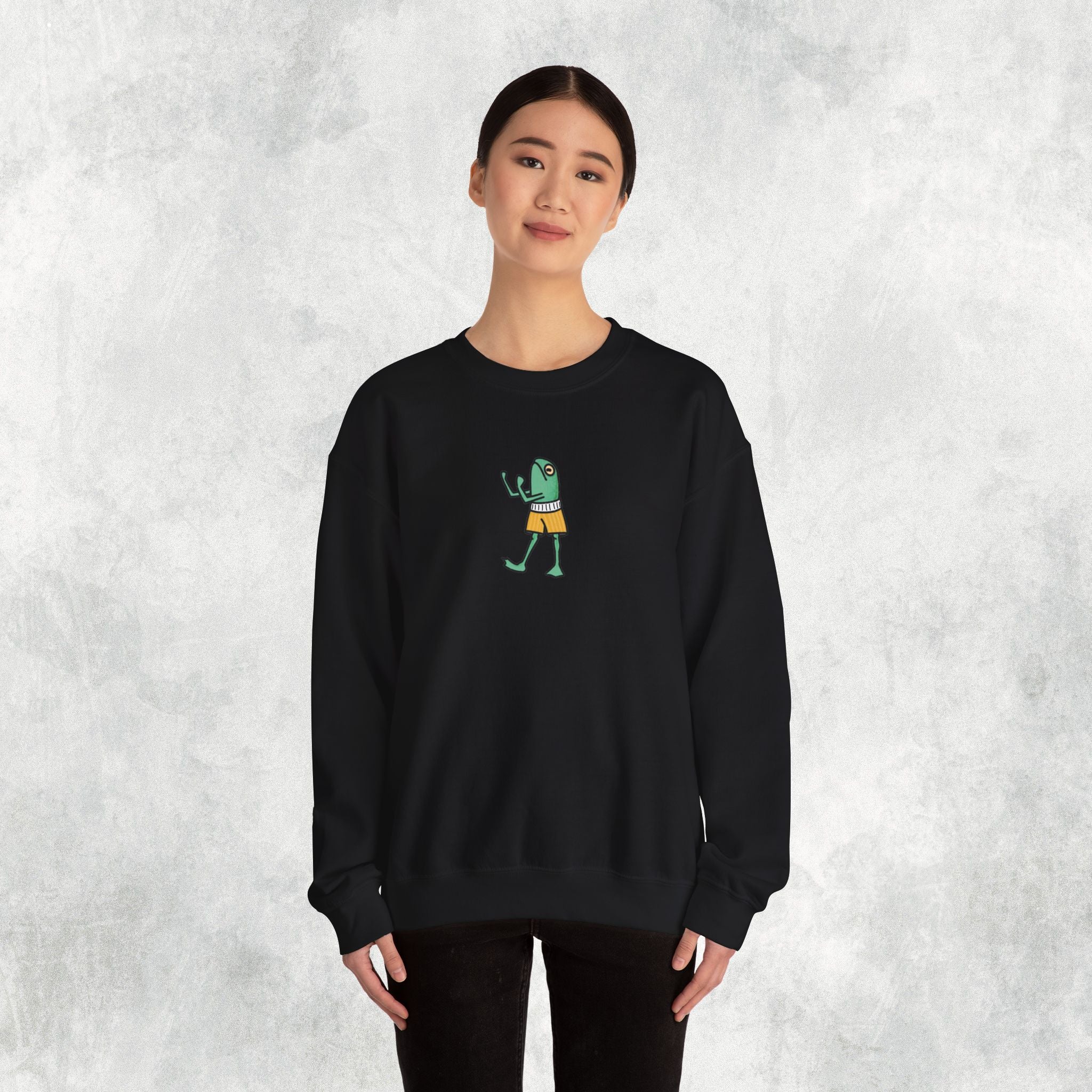 Frog Boxer Opposite Sweater