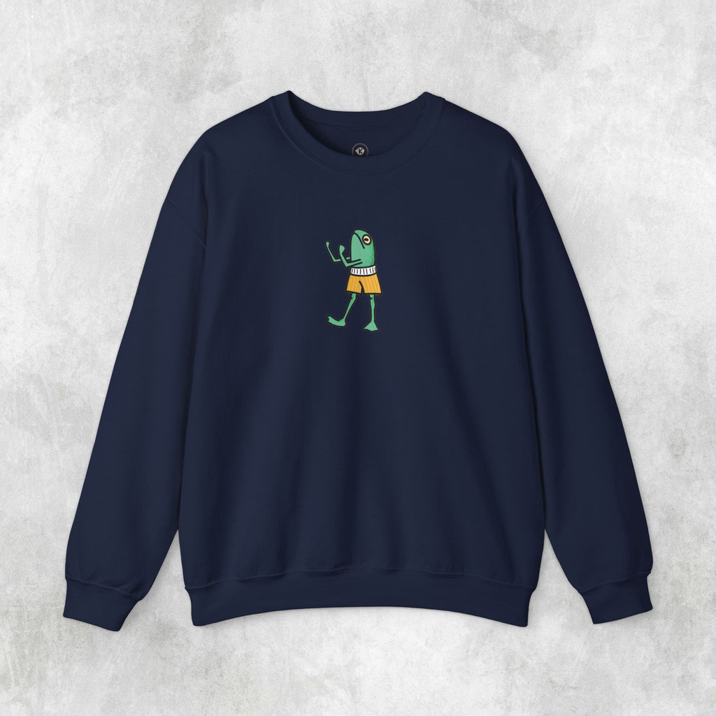 Frog Boxer Opposite Sweater