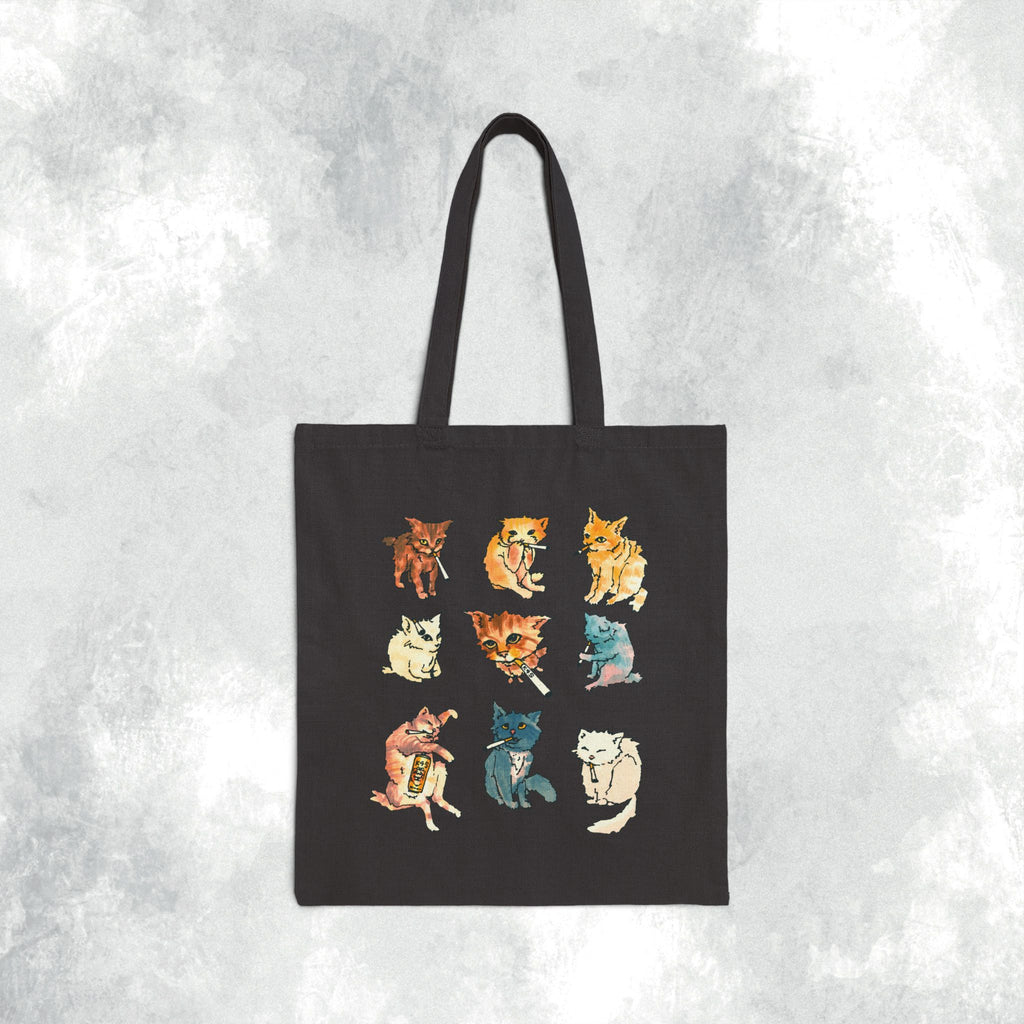 Mega Cig Cat Tote Bag