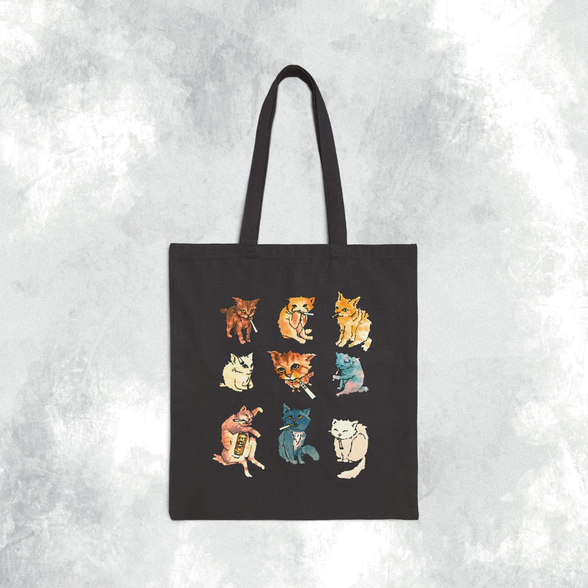 Mega Cig Cat Tote Bag