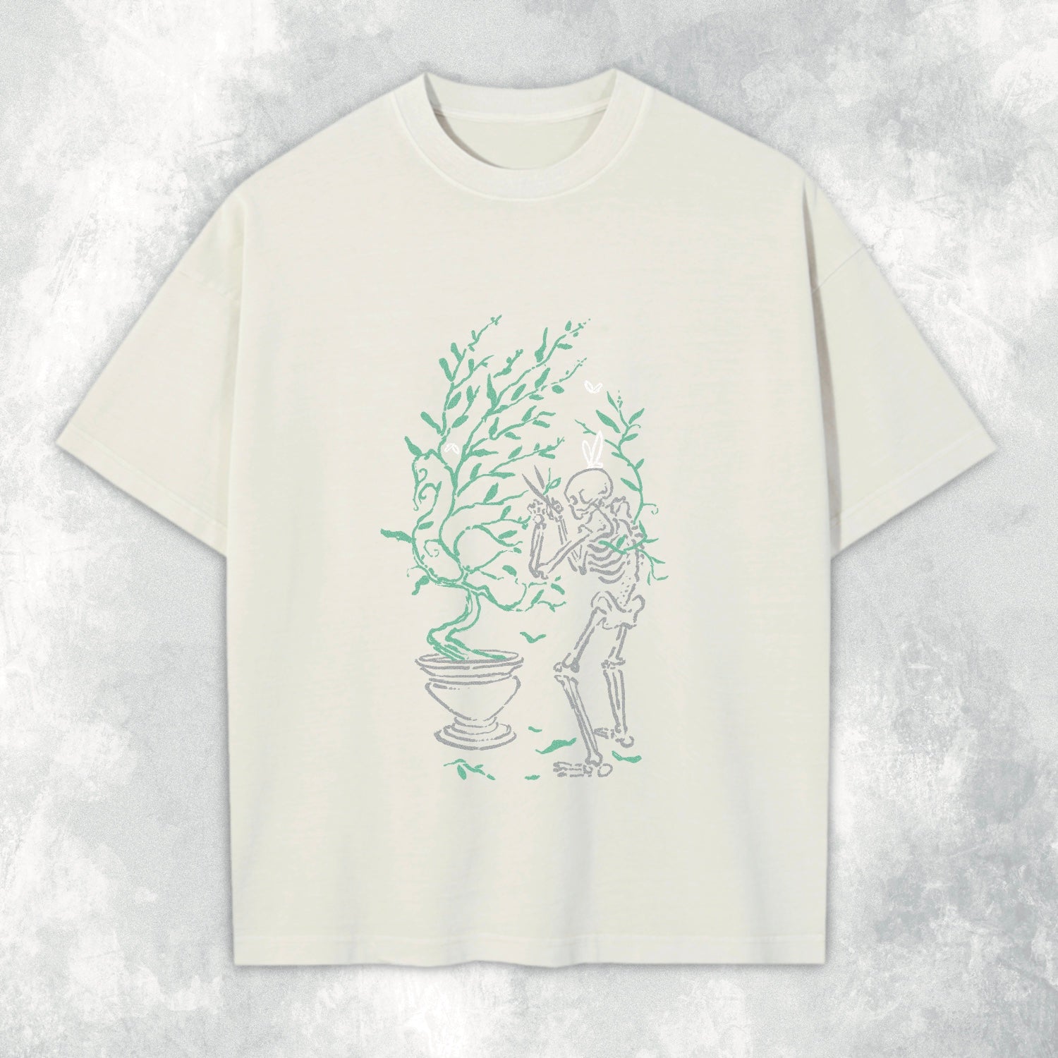Skeleton Bonsai Heavyweight Tee