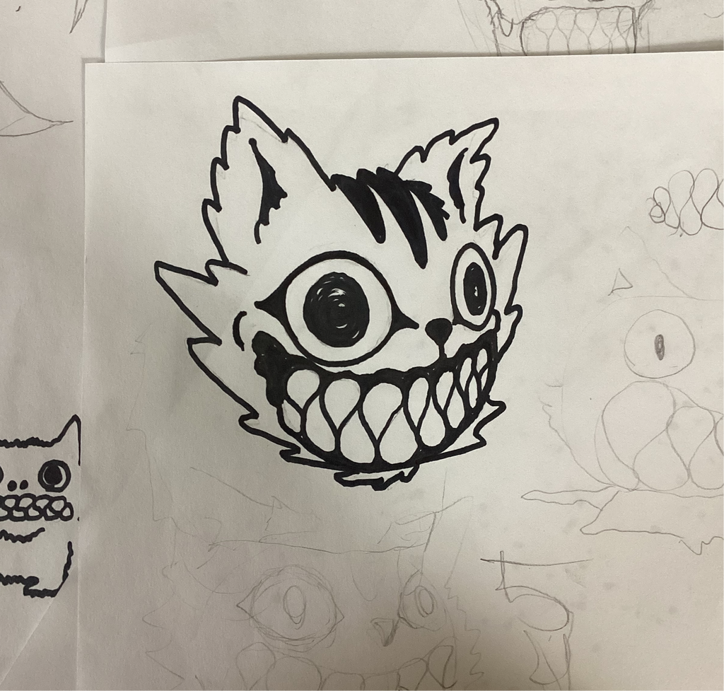 Sharpie Cat Tee