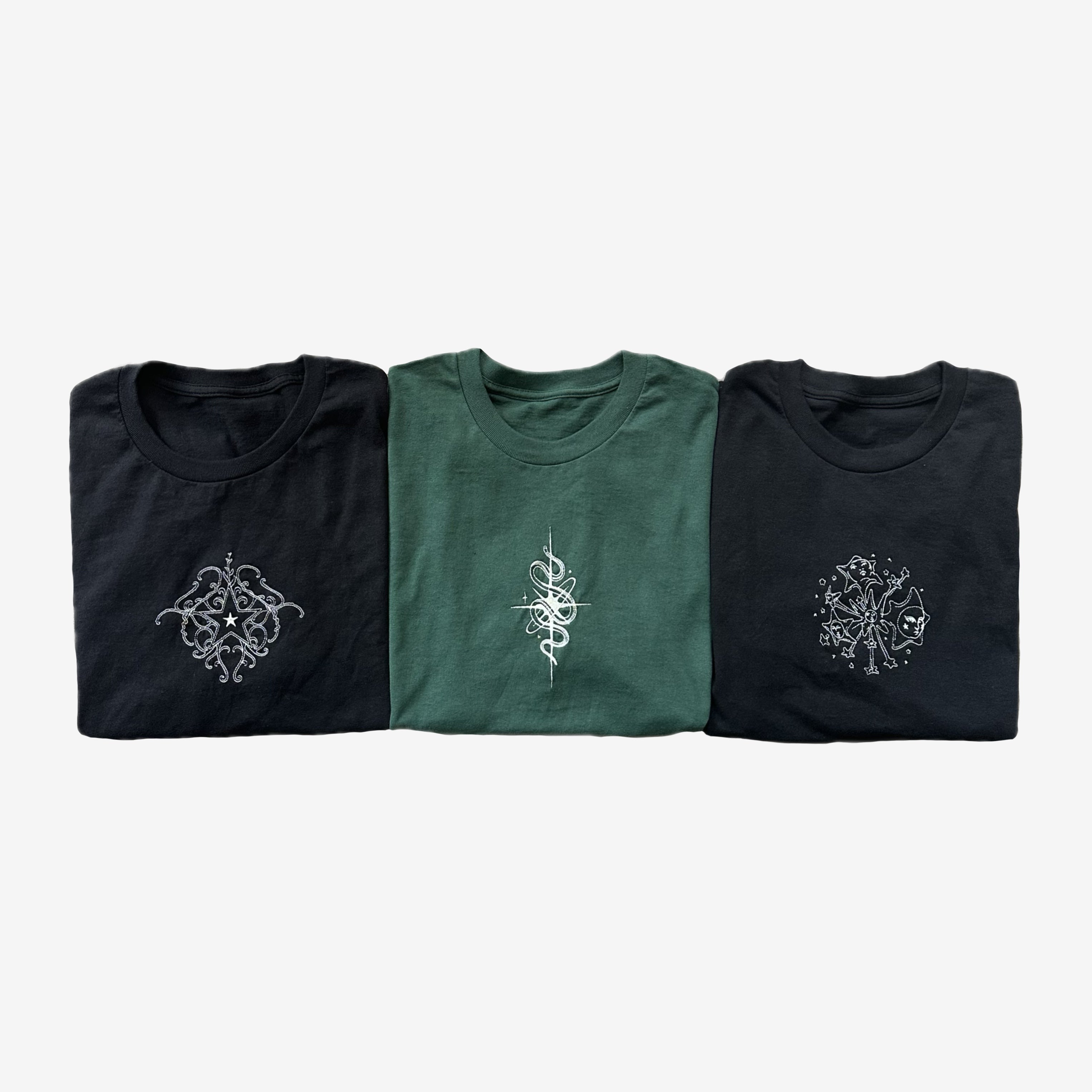 Soul Serpent Heavy Embroidered Tee