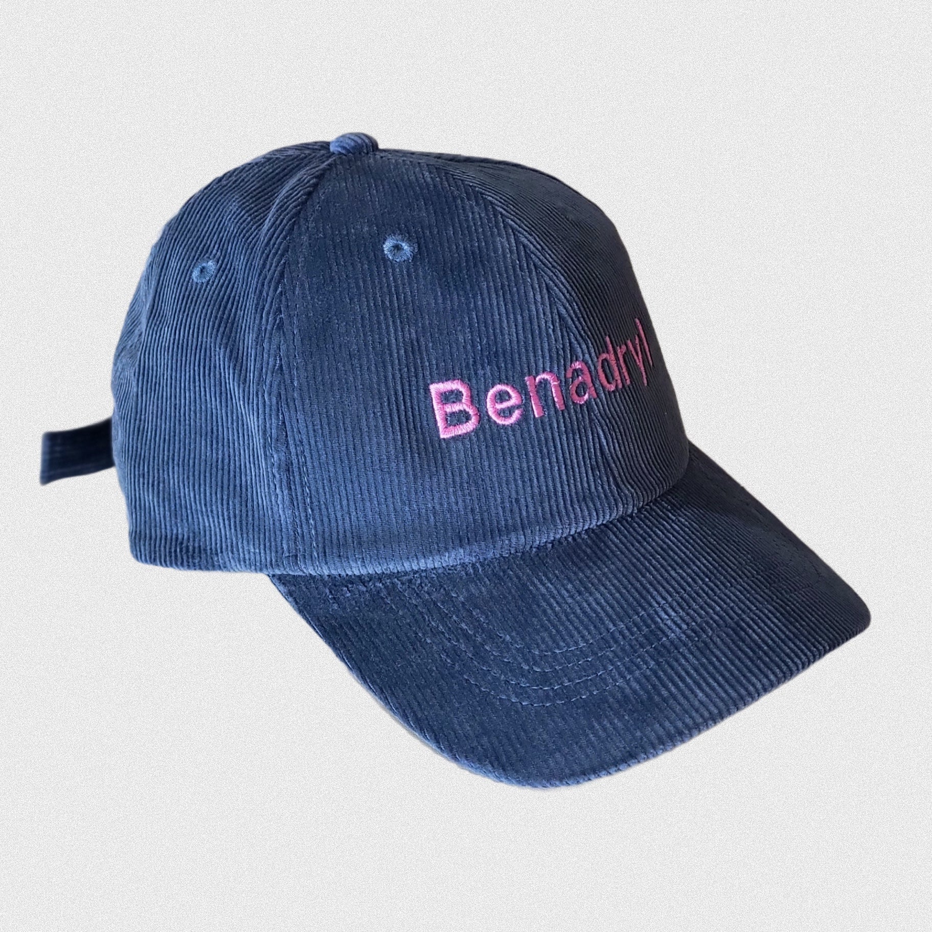 Retro Corduroy Benadryl hat