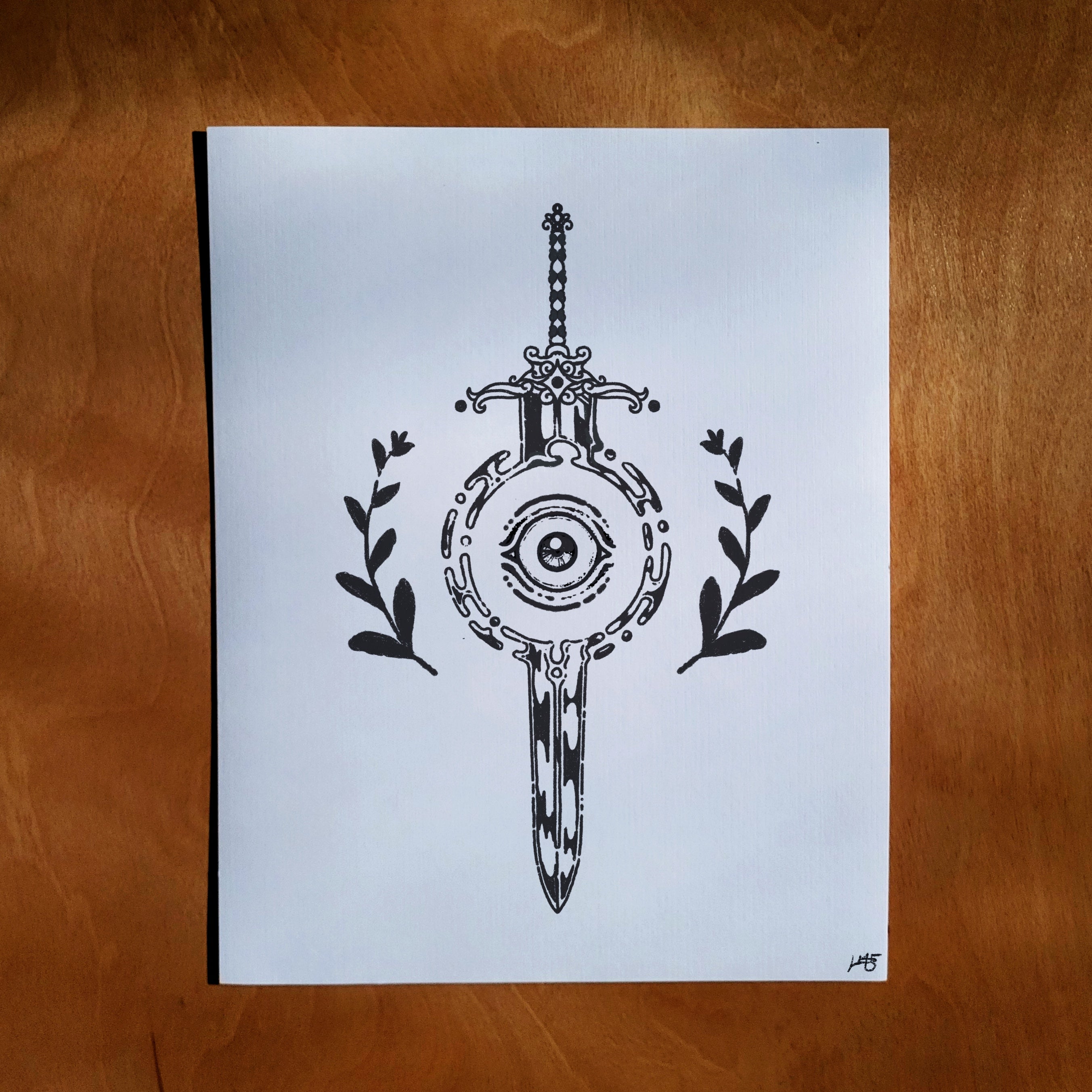 Weaponized Conciousness Signed Print