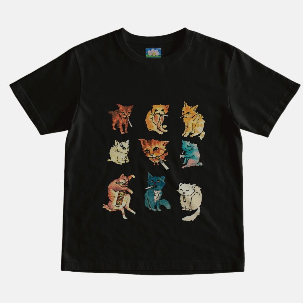 Kitty Ciggy Gang Tee